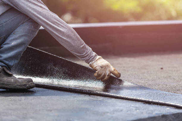 Professional Vapor Barrier Installation technician working in Porterfield, WI